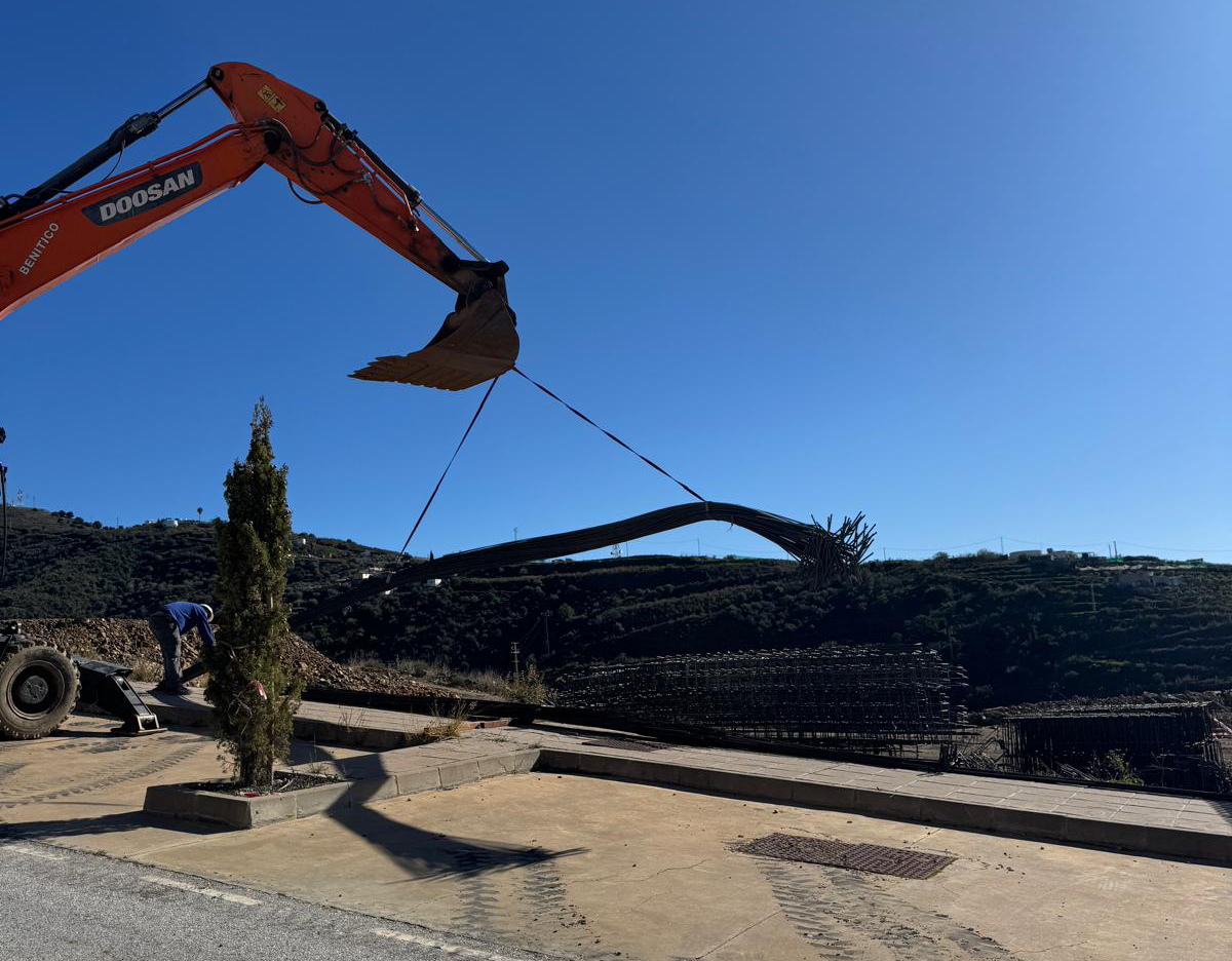 Iniciamos el año con un gran impulso en la obra