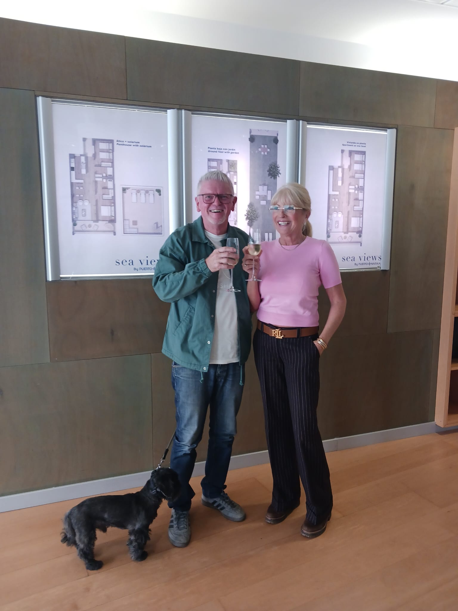 Un emocionante paso hacia su nuevo hogar